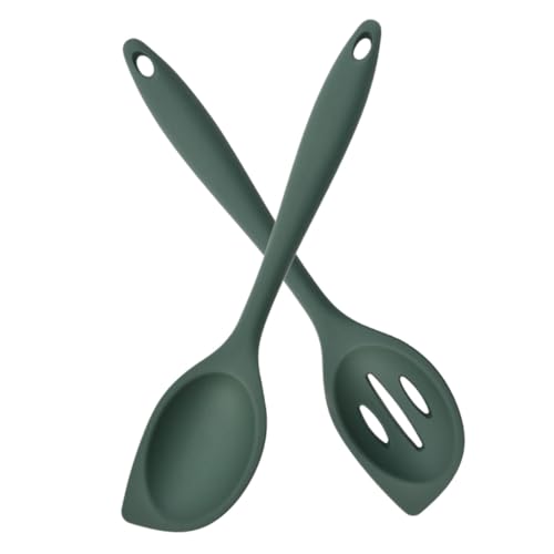 ZUNOXAZ Silikon Reislöffel Teiliges Bpa Frei Antihaft Küchenlöffel mit Ergonomischem Griff Hitzebeständig Leicht Vielseitig für Suppen Reis und Salate Spülmaschinengeeignet ZUNOXAZ Silikon Reislöffel Teiliges Bpa Frei Antihaft Küchenlöffel mit Ergonomischem Griff Hitzebeständig Leicht Vielseitig für Suppen Reis und Salate Spülmaschinengeeignet von ZUNOXAZ