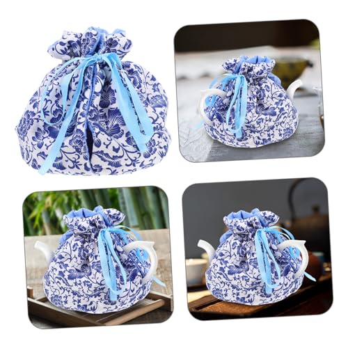 ZUNOXAZ Teekannen Isolierhülle Wärmende Schützende Wiederverwendbare Teekannenabdeckung für Küche Praktische Isolierende Teekannenhülle mit Staubschutz Leicht zu Reinigen für Anhaltend von ZUNOXAZ