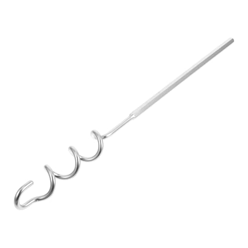 ZUNOXAZ Teigmixer Antihaftbeschichteter Handmixer zum Eierschlagen Backen und Robustes Küchenutensil für Einfache und Manuelle Nutzung Lange von ZUNOXAZ