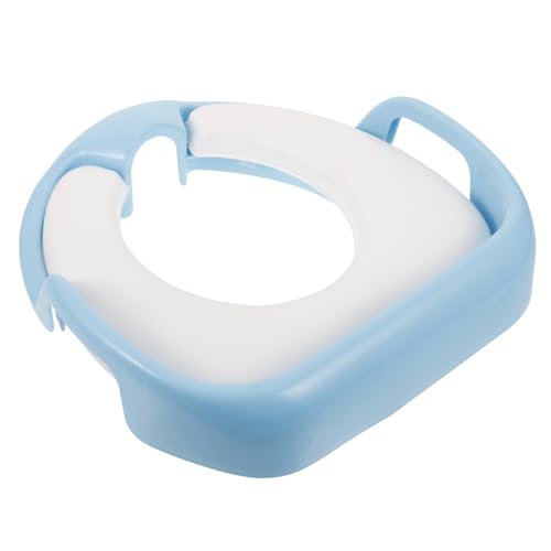 ZUNOXAZ Toilettensitz für Jungen und Mädchen Weicher PU Sitz Rutschfest Hygienisch Wiederverwendbar Einfach zu Reinigen Geeignet für Kleinkinder Toilettentrainer für Zuhause und Unterwegs von ZUNOXAZ