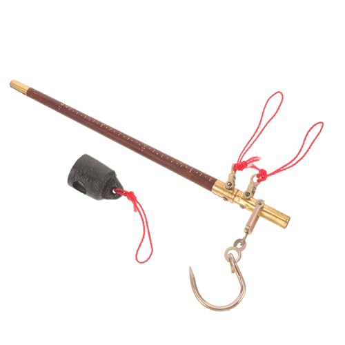 ZUNOXAZ Traditionelle Holzstangen Handwaage Handliche Hängewaage mit Haken Multifunktionale Haushaltswaage für Küche und Dekoration Korrosionsbeständig Präzise Kompakt für Zuhause und ZUNOXAZ Traditionelle Holzstangen Handwaage Handliche Hängewaage mit Haken Multifunktionale Haushaltswaage für Küche und Dekoration Korrosionsbeständig Präzise Kompakt für Zuhause und von ZUNOXAZ