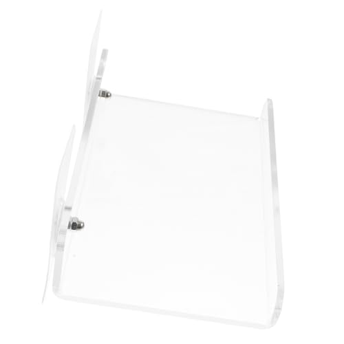 ZUNOXAZ Transparenter Acryl Wandregal Buchhalter Wandmontage Buchdisplay Regal für Büro Schlafzimmer Wohnzimmer Buch und Albumaufbewahrung Klar Elegant ZUNOXAZ Transparenter Acryl Wandregal Buchhalter Wandmontage Buchdisplay Regal für Büro Schlafzimmer Wohnzimmer Buch und Albumaufbewahrung Klar Elegant von ZUNOXAZ