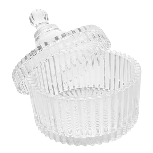 ZUNOXAZ Vintage Glas Teelichthalter mit Deckel Yurt Design Aromatherapie Kerzenglas Aromabecher Klein Vielseitig Tragbar für Zuhause und Büro von ZUNOXAZ