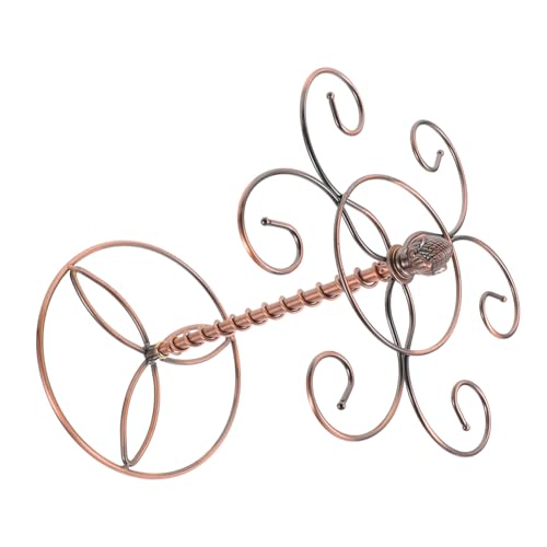 ZUNOXAZ Weinregal aus Robustem mit Holzsockel Hängender Glashalter für Weingläser Platzsparendes Tisch Design Vielseitig Kompatibel Dekorativer Weinbecherhalter für Küche und Bar von ZUNOXAZ