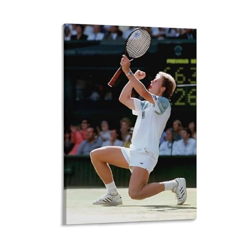 ZUNYUEFU Stefan Edberg Tennisspieler-Poster (9) – 2436 Poster, Gemälde, Leinwand, Wandkunst, Wohnzimmer, Poster, Gemälde, 40 x 60 cm von ZUNYUEFU