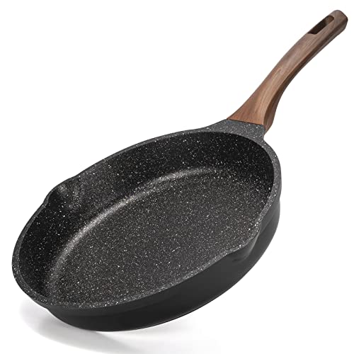 ZUOFENG Antihaft Pfanne Bratpfanne Beschichtet 20cm, Granit Pfannen Nonstick Frying Pan, Beschichtete Pfanne Für Gasherd Induktion von ZUOFENG