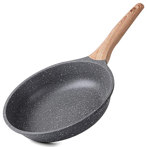 ZUOFENG Antihaft Pfanne Bratpfanne Beschichtet 28cm, Granit Pfannen Nonstick Frying Pan, Beschichtete Pfanne Für Gasherd Induktion von ZUOFENG