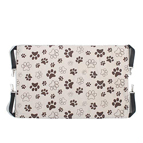 ZUOLUO Meerschweinchen Hängematten Ratten Zubehör Meerschweinchen-Hängematte Rattenbett Hamster-Hängematte Haustier-Hängematte beige,L von ZUOLUO