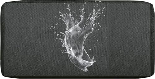 Sitzkissenbezug Für Gartenmöbel Terrasse Wasserdichter Sitzkissenbezug Mit Reißverschluss Abnehmbar & Einfach Zu Reinigen - Passt Für L-Form Couch Und Ecksofa(A13,63x68x12cm) von ZUOZHE