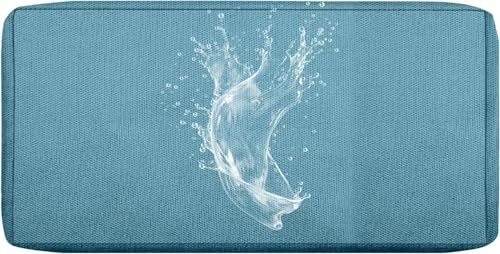 Sitzkissenbezug Für Gartenmöbel Terrasse Wasserdichter Sitzkissenbezug Mit Reißverschluss Abnehmbar & Einfach Zu Reinigen - Passt Für L-Form Couch Und Ecksofa(A15,60x60x10cm) von ZUOZHE