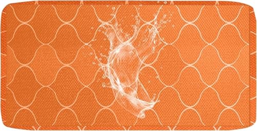 Sitzkissenbezug Für Gartenmöbel Terrasse Wasserdichter Sitzkissenbezug Mit Reißverschluss Abnehmbar & Einfach Zu Reinigen - Passt Für L-Form Couch Und Ecksofa(A16,50x55x10cm) von ZUOZHE