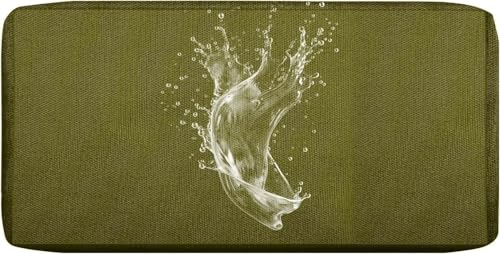 Sitzkissenbezug Für Gartenmöbel Terrasse Wasserdichter Sitzkissenbezug Mit Reißverschluss Abnehmbar & Einfach Zu Reinigen - Passt Für L-Form Couch Und Ecksofa(A4,50x45x10cm) von ZUOZHE