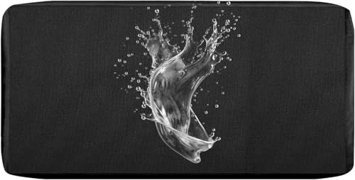 Sitzkissenbezug Für Gartenmöbel Terrasse Wasserdichter Sitzkissenbezug Mit Reißverschluss Abnehmbar & Einfach Zu Reinigen - Passt Für L-Form Couch Und Ecksofa(A5,150x45x8cm) von ZUOZHE