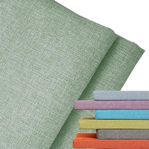 ZUOZHE 5cm Dicke Garden Chair Seat Cushion Covers,Ersatzbezug Für Sitzauflage，Wasserdicht & UV-Schutz - Leinen Bezug Mit Reißverschluss for Square Kitchen Dining Room Sofa Cushion(Green,80x55x5cm) von ZUOZHE