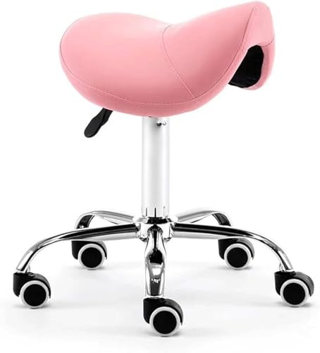 ZUOZUIYQ Rollender Sattelhocker Stuhl Leder Sattelhocker Komfortable verstellbare Rolling Stuhl Ergonomic Rolling Stool ZUOZUIYQ Rollender Sattelhocker Stuhl Leder Sattelhocker Komfortable verstellbare Rolling Stuhl Ergonomic Rolling Stool von ZUOZUIYQ