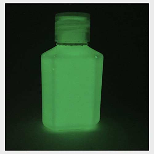 Im Dunkeln leuchtende Acrylfarbe, 30 ml, Farbe wählbar, weiß, 30ml (1 fl oz) von ZUPERPAINT