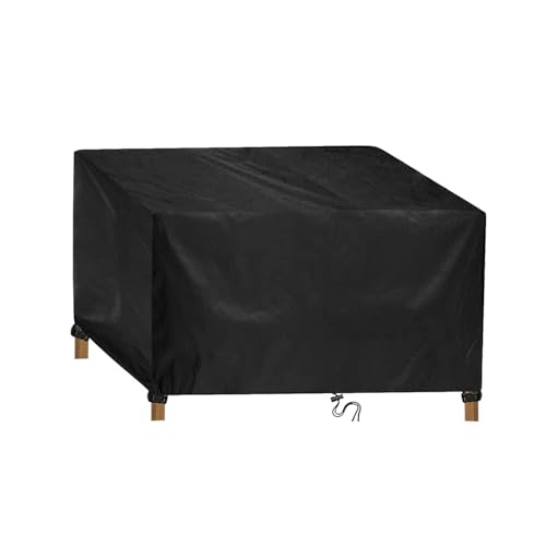 ZUROJ Abdeckung für Gartenmöbel 105x65x85cm 420D Oxford Schutzhülle für GartenTisch,Rechteckig Abdeckung für Gartenmöbel Winterfest von ZUROJ