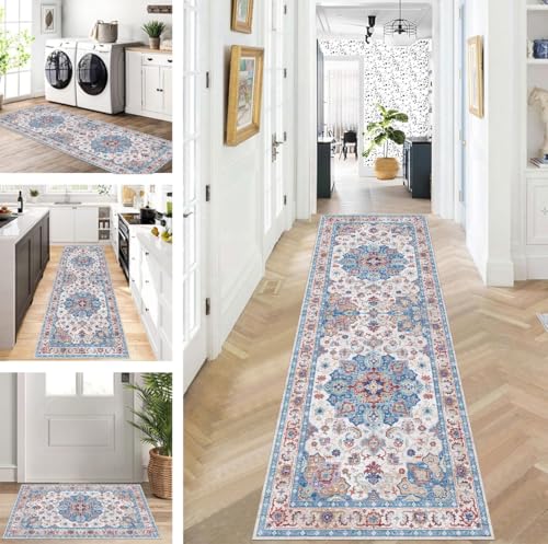 Abstrakte Läufer Flur Küche Waschbar rutschfest Korridor Teppichmatten 40X90cm Lang Blau Rot Beige Küchenteppich Flurteppich Läufer Schlafzimmer Esszimmer Polyester Teppichläufer Meterware Anpassbar Abstrakte Läufer Flur Küche Waschbar rutschfest Korridor Teppichmatten 40X90cm Lang Blau Rot Beige Küchenteppich Flurteppich Läufer Schlafzimmer Esszimmer Polyester Teppichläufer Meterware Anpassbar von ZUZEKU