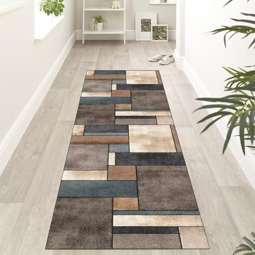 ZUZEKU Abstrakte Bunt Läufer Flur Küche Waschbar rutschfest 50X180cm Vintage Braun und Bunt Lang Küchenteppich Flurteppich Teppich Fur Korridor Wohnzimmer Schlafzimmer Meterware Anpassbar ZUZEKU Abstrakte Bunt Läufer Flur Küche Waschbar rutschfest 50X180cm Vintage Braun und Bunt Lang Küchenteppich Flurteppich Teppich Fur Korridor Wohnzimmer Schlafzimmer Meterware Anpassbar von ZUZEKU