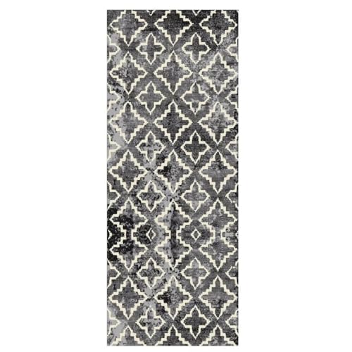 ZUZEKU Abstrakte Läufer Flur Küche Waschbar rutschfest 100X250cm Vintage Grau Lang Küchenteppich Flurteppich Teppich Fur Korridor Wohnzimmer Schlafzimmer Meterware Anpassbar ZUZEKU Abstrakte Läufer Flur Küche Waschbar rutschfest 100X250cm Vintage Grau Lang Küchenteppich Flurteppich Teppich Fur Korridor Wohnzimmer Schlafzimmer Meterware Anpassbar von ZUZEKU