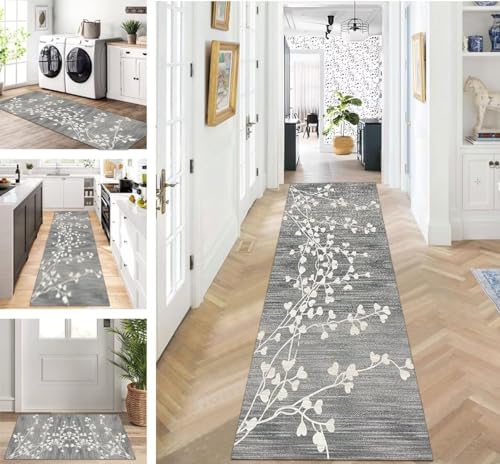 ZUZEKU Abstrakte Läufer Flur Küche Waschbar rutschfest 50X250cm Vintage Grau Weiß Lang Küchenteppich Flurteppich Teppich Fur Korridor Wohnzimmer Schlafzimmer Meterware Anpassbar ZUZEKU Abstrakte Läufer Flur Küche Waschbar rutschfest 50X250cm Vintage Grau Weiß Lang Küchenteppich Flurteppich Teppich Fur Korridor Wohnzimmer Schlafzimmer Meterware Anpassbar von ZUZEKU