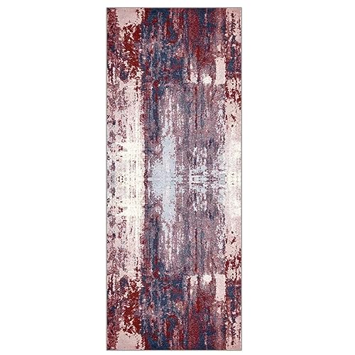 ZUZEKU Abstrakte Läufer Flur Küche Waschbar rutschfest 70X120cm Vintage Rot Lang Küchenteppich Flurteppich Teppich Fur Korridor Wohnzimmer Schlafzimmer Meterware Anpassbar ZUZEKU Abstrakte Läufer Flur Küche Waschbar rutschfest 70X120cm Vintage Rot Lang Küchenteppich Flurteppich Teppich Fur Korridor Wohnzimmer Schlafzimmer Meterware Anpassbar von ZUZEKU