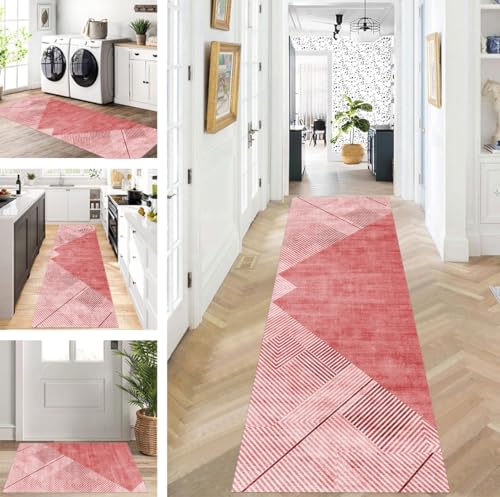 ZUZEKU Abstrakte Läufer Flur Küche Waschbar rutschfest Korridor Teppichmatten 120X350cm Lang Rot Küchenteppich Flurteppich Läufer Schlafzimmer Esszimmer Polyester Teppichläufer Meterware Anpassbar ZUZEKU Abstrakte Läufer Flur Küche Waschbar rutschfest Korridor Teppichmatten 120X350cm Lang Rot Küchenteppich Flurteppich Läufer Schlafzimmer Esszimmer Polyester Teppichläufer Meterware Anpassbar von ZUZEKU