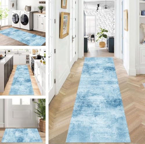 ZUZEKU Abstrakte Läufer Flur Küche Waschbar rutschfest Korridor Teppichmatten 40X90cm Lang Blau Küchenteppich Flurteppich Läufer Schlafzimmer Esszimmer Polyester Teppichläufer Meterware Anpassbar ZUZEKU Abstrakte Läufer Flur Küche Waschbar rutschfest Korridor Teppichmatten 40X90cm Lang Blau Küchenteppich Flurteppich Läufer Schlafzimmer Esszimmer Polyester Teppichläufer Meterware Anpassbar von ZUZEKU