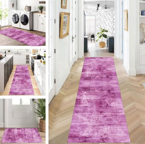 ZUZEKU Abstrakte Läufer Flur Küche Waschbar rutschfest Korridor Teppichmatten 80X340cm Lang Lila Küchenteppich Flurteppich Läufer Schlafzimmer Esszimmer Polyester Teppichläufer Meterware Anpassbar ZUZEKU Abstrakte Läufer Flur Küche Waschbar rutschfest Korridor Teppichmatten 80X340cm Lang Lila Küchenteppich Flurteppich Läufer Schlafzimmer Esszimmer Polyester Teppichläufer Meterware Anpassbar von ZUZEKU