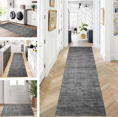 ZUZEKU Abstrakte Läufer Flur Küche Waschbar rutschfest Korridor Teppichmatten 90X500cm Lang Grau Küchenteppich Flurteppich Läufer Schlafzimmer Esszimmer Polyester Teppichläufer Meterware Anpassbar ZUZEKU Abstrakte Läufer Flur Küche Waschbar rutschfest Korridor Teppichmatten 90X500cm Lang Grau Küchenteppich Flurteppich Läufer Schlafzimmer Esszimmer Polyester Teppichläufer Meterware Anpassbar von ZUZEKU