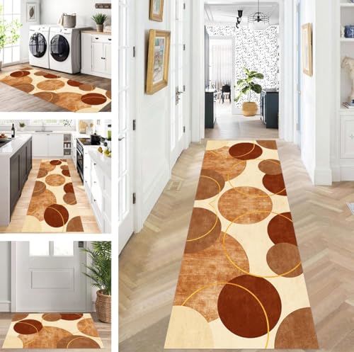 ZUZEKU Läufer Flur Küche Waschbar rutschfest 100X240cm Lang Küchenteppich Flurteppich Teppich Fur Korridor Wohnzimmer Schlafzimmer Meterware Anpassbar ZUZEKU Läufer Flur Küche Waschbar rutschfest 100X240cm Lang Küchenteppich Flurteppich Teppich Fur Korridor Wohnzimmer Schlafzimmer Meterware Anpassbar von ZUZEKU