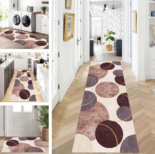 ZUZEKU Läufer Flur Küche Waschbar rutschfest 120X180cm Lang Küchenteppich Flurteppich Teppich Fur Korridor Wohnzimmer Schlafzimmer Meterware Anpassbar ZUZEKU Läufer Flur Küche Waschbar rutschfest 120X180cm Lang Küchenteppich Flurteppich Teppich Fur Korridor Wohnzimmer Schlafzimmer Meterware Anpassbar von ZUZEKU