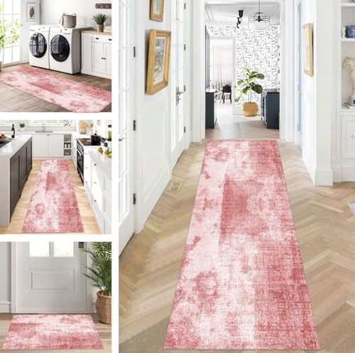 ZUZEKU Läufer Flur Küche Waschbar rutschfest 120X350cm Lang Rot Küchenteppich Flurteppich Teppich Fur Korridor Wohnzimmer Schlafzimmer Meterware Anpassbar ZUZEKU Läufer Flur Küche Waschbar rutschfest 120X350cm Lang Rot Küchenteppich Flurteppich Teppich Fur Korridor Wohnzimmer Schlafzimmer Meterware Anpassbar von ZUZEKU