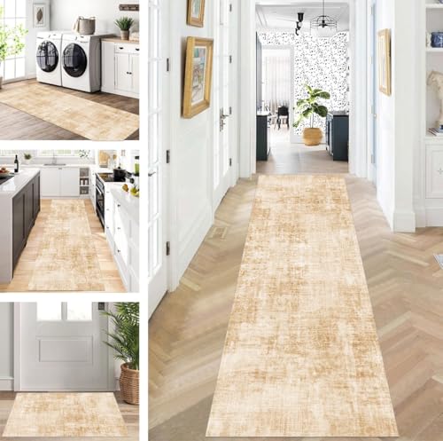 ZUZEKU Läufer Flur Küche Waschbar rutschfest 90X120cm Lang Hellbraun Küchenteppich Flurteppich Teppich Fur Korridor Wohnzimmer Schlafzimmer Meterware Anpassbar ZUZEKU Läufer Flur Küche Waschbar rutschfest 90X120cm Lang Hellbraun Küchenteppich Flurteppich Teppich Fur Korridor Wohnzimmer Schlafzimmer Meterware Anpassbar von ZUZEKU