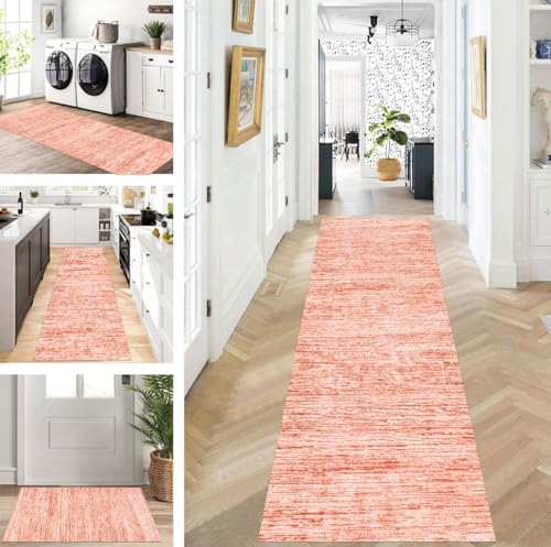 ZUZEKU Teppich Läufer Lang Flur Küche rutschfest waschbar Teppichmatten Modern Design Küchenläufer 60X80cm Küchenteppich Meterware Esszimmer Schlafzimmer Wohnzimmer Schmutzfangmatte von ZUZEKU