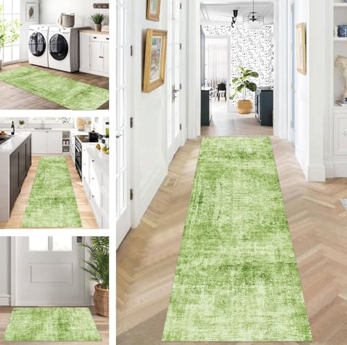 ZUZEKU Teppich Läufer Lang Flur Küche rutschfest waschbar Teppichmatten Modern Design Küchenläufer Grün 110X240cm Küchenteppich Meterware Esszimmer Schlafzimmer Wohnzimmer Schmutzfangmatte ZUZEKU Teppich Läufer Lang Flur Küche rutschfest waschbar Teppichmatten Modern Design Küchenläufer Grün 110X240cm Küchenteppich Meterware Esszimmer Schlafzimmer Wohnzimmer Schmutzfangmatte von ZUZEKU