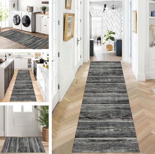 ZUZEKU Teppich Läufer Lang Flur Küche rutschfest waschbar Teppichmatten Modern Design Küchenläufer Schwarz Grau 70X180cm Küchenteppich Meterware Esszimmer Schlafzimmer Wohnzimmer Schmutzfangmatte ZUZEKU Teppich Läufer Lang Flur Küche rutschfest waschbar Teppichmatten Modern Design Küchenläufer Schwarz Grau 70X180cm Küchenteppich Meterware Esszimmer Schlafzimmer Wohnzimmer Schmutzfangmatte von ZUZEKU