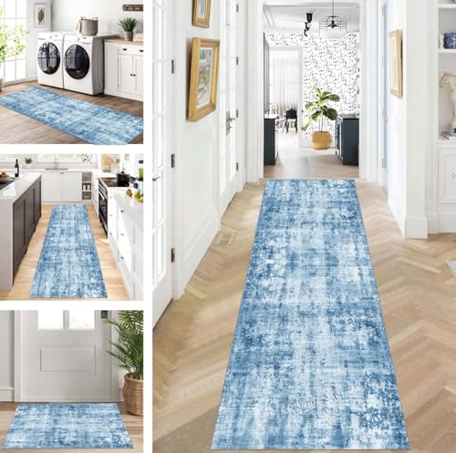 ZUZEKU Teppich Läufer Lang Grau Blau Flur Küche rutschfest waschbar Teppichmatten Modern Design Küchenläufer 80X140cm Küchenteppich Meterware Esszimmer Schlafzimmer Wohnzimmer Schmutzfangmatte ZUZEKU Teppich Läufer Lang Grau Blau Flur Küche rutschfest waschbar Teppichmatten Modern Design Küchenläufer 80X140cm Küchenteppich Meterware Esszimmer Schlafzimmer Wohnzimmer Schmutzfangmatte von ZUZEKU