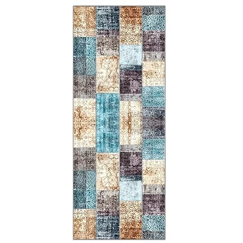 ZUZEKU Vintage Läufer Flur Küche Waschbar rutschfest 80X240cm Marokko Style Bunt Lang Küchenteppich Flurteppich Teppich Fur Korridor Wohnzimmer Schlafzimmer Meterware Anpassbar ZUZEKU Vintage Läufer Flur Küche Waschbar rutschfest 80X240cm Marokko Style Bunt Lang Küchenteppich Flurteppich Teppich Fur Korridor Wohnzimmer Schlafzimmer Meterware Anpassbar von ZUZEKU
