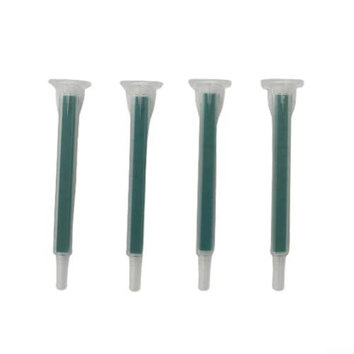 2K Static Mixer Tips 50 Stück AB Mischdüsen mit 16 Knoten für Binder Epoxidharz Dichtstoff Anwendungslänge 83mm Innendurchmesser 5,3mm von ZUZZEE