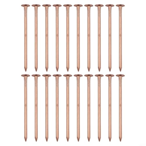 65 mm/75 mm massive Kupfer-Baumkiller-Nägel für Baumstumpf- und Wurzelentfernung, Gartenbaumtöten, Spikes, Hardware (D) von ZUZZEE