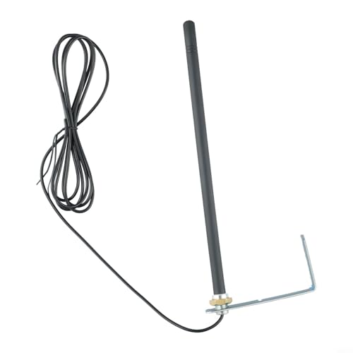 868MHz High-Gain Antenne für Garador Hormann SOMMER Garagentor Fernbedienungen 2M Kabel Wandhalterung Schwarz 868MHz High-Gain Antenne für Garador Hormann SOMMER Garagentor Fernbedienungen 2M Kabel Wandhalterung Schwarz von ZUZZEE