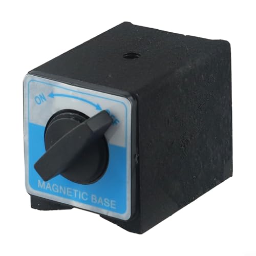 8T Schaltertyp Magnetfuß mit An-/Ausschalter, 80 kg Saugkraft M8 Gewindeloch Kohlenstoffstahl Magnethalter zum Schneiden und Messen von Draht 8T Schaltertyp Magnetfuß mit An-/Ausschalter, 80 kg Saugkraft M8 Gewindeloch Kohlenstoffstahl Magnethalter zum Schneiden und Messen von Draht von ZUZZEE