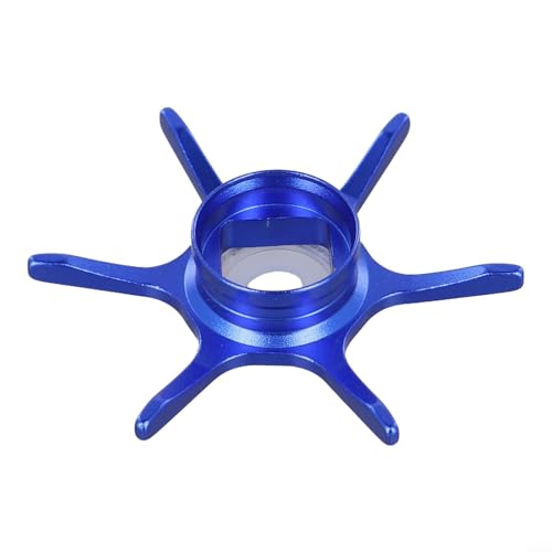 Angelrolle Wartungswerkzeug Star Drag Bremse Entlastungsschlüssel Aluminiumkonstruktion für Metanium für Antares für Curado Serie 60 mm Durchmesser (blau) von ZUZZEE