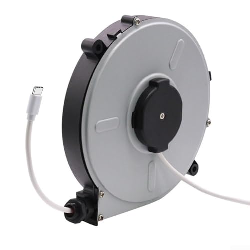 Automatisch einziehbares Datenkabel-Ladekabel-Aufwickler, 1–3 Meter, Typ-C, Android-tragbare Netzkabel-Aufbewahrungsbox (3 Meter, Typ C) von ZUZZEE