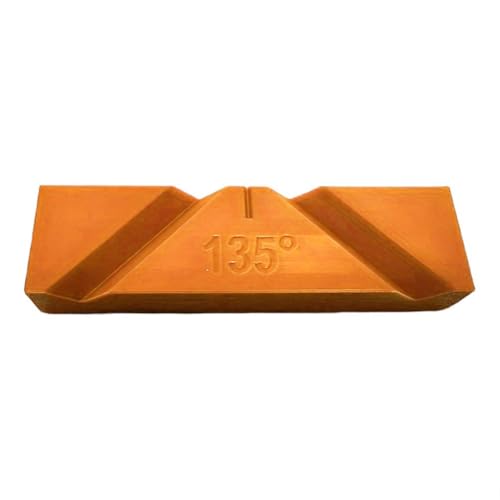 Bohrspitzer Führungswerkzeug für Tischschleifer mit 118° und 135° Winkeleinstellungen, Bohrschärfvorrichtung (orange 135°) von ZUZZEE