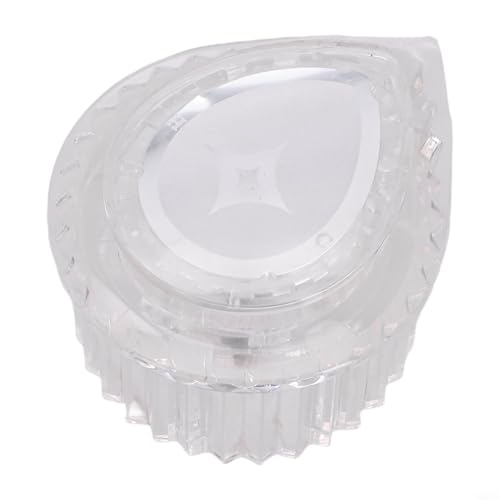 Duschknauf, Ersatz-Wannen-Wasserhahn-Griff-Set, Einhandgriff, Duschknauf für 100710 Badewannen-Duschsystem mit Temperaturanzeigen, Acryl, transparent Duschknauf, Ersatz-Wannen-Wasserhahn-Griff-Set, Einhandgriff, Duschknauf für 100710 Badewannen-Duschsystem mit Temperaturanzeigen, Acryl, transparent von ZUZZEE