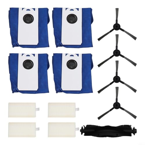 Ersatzteile Staubsauger-Sets Hauptseitenbürstenfilter Staubbeutel Kit für Bobsweep, für Dustin, für Orb-i, für Ultra-Vision für RC400 Robot (B) von ZUZZEE