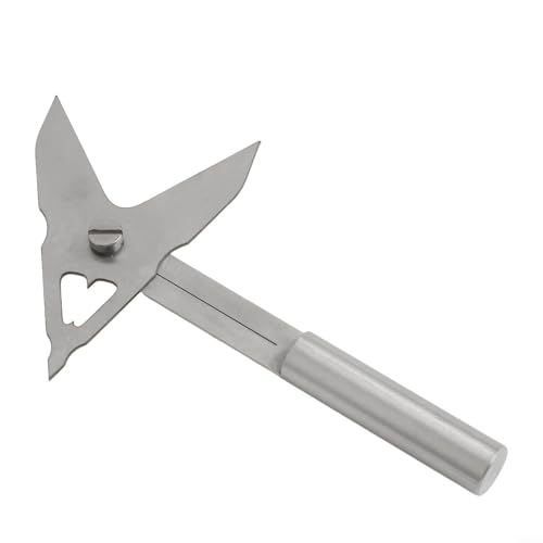 Fräsmaschinen-Zentrierstab-Kantenfinder für Rohre, 10–120 mm Durchmesser, Mittellehre, Werkzeug, 304 Edelstahl (Nivellierer) von ZUZZEE