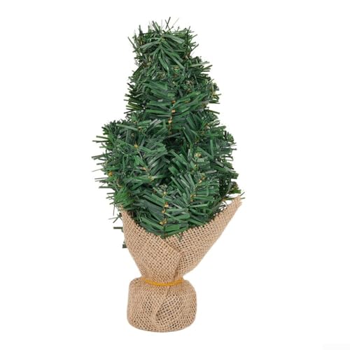 Mini-Tischplatte, Weihnachtsbaum, PVC-Tuch, Material, kleiner Schreibtisch, Urlaub, Party, Ornament, dekorierter Baum für Heimdekoration, 20 cm, 30 cm (30 cm) von ZUZZEE